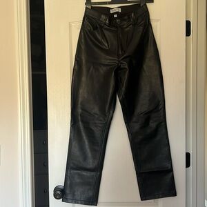 Abercrombie & Fitch Leather Pants